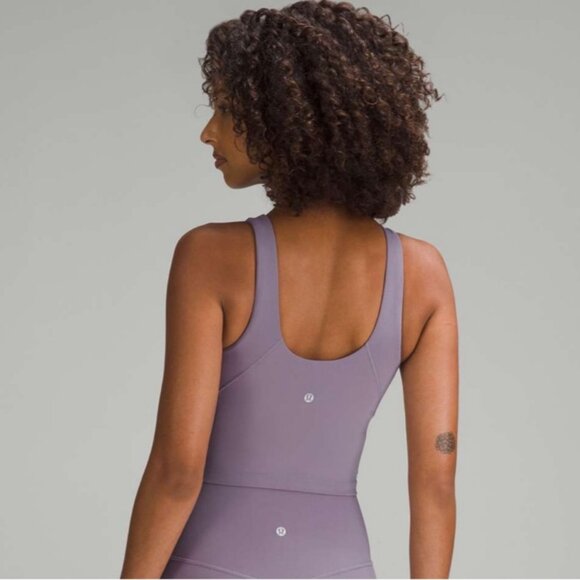 Lululemon NWT Align High-Neck Tank Top Purple Ash - Picture 2 of 12